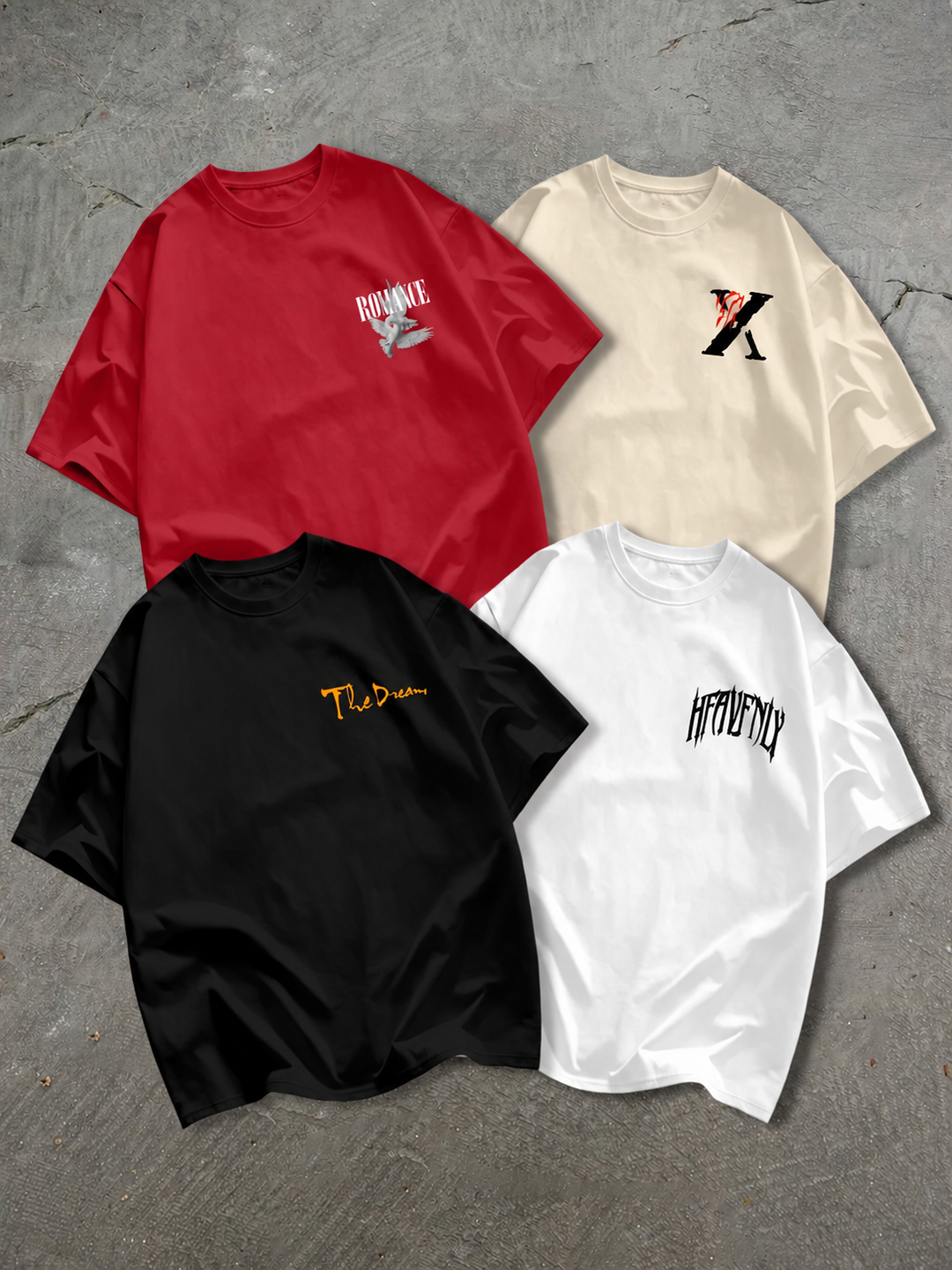 Street Culture Tee 4-Pack