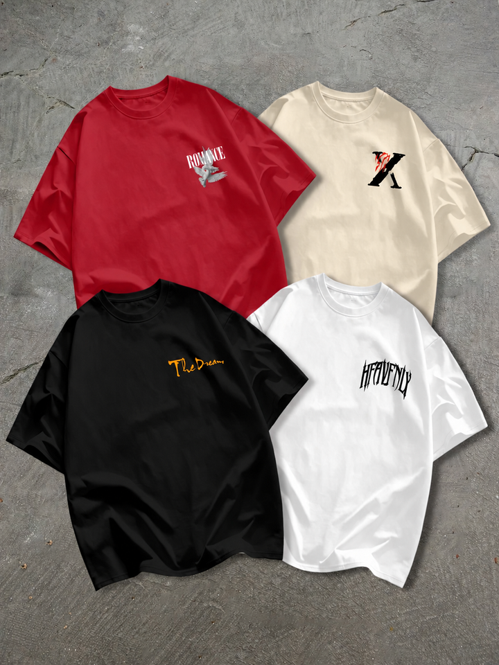 Street Culture Tee 4-Pack