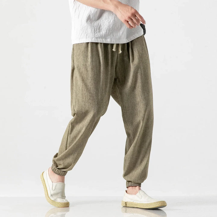 Apollo Tailored Linen Jogger