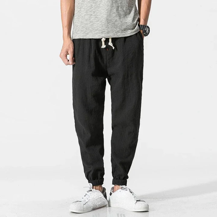 Apollo Tailored Linen Jogger