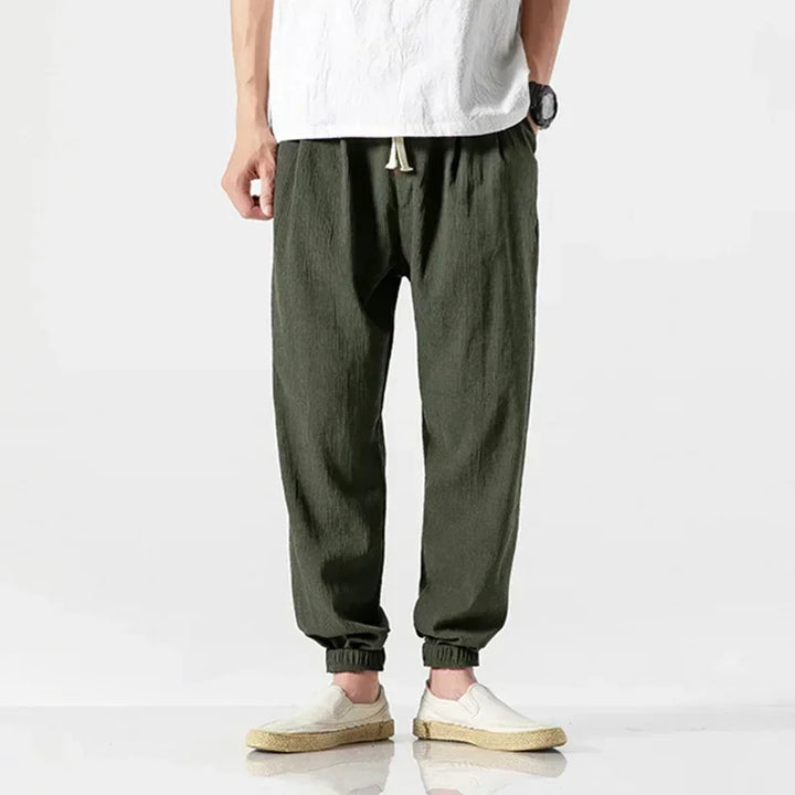 Apollo Tailored Linen Jogger