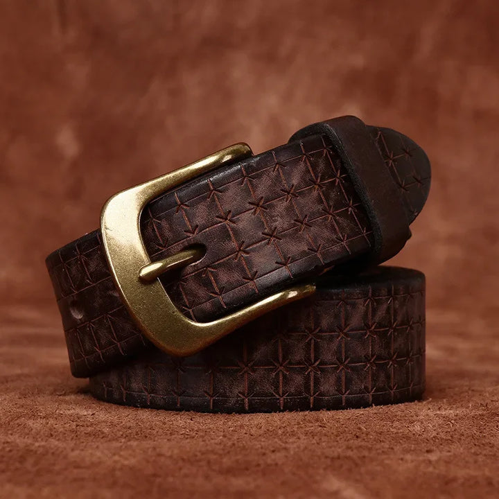 Outlaw Full-Grain Leather Belt