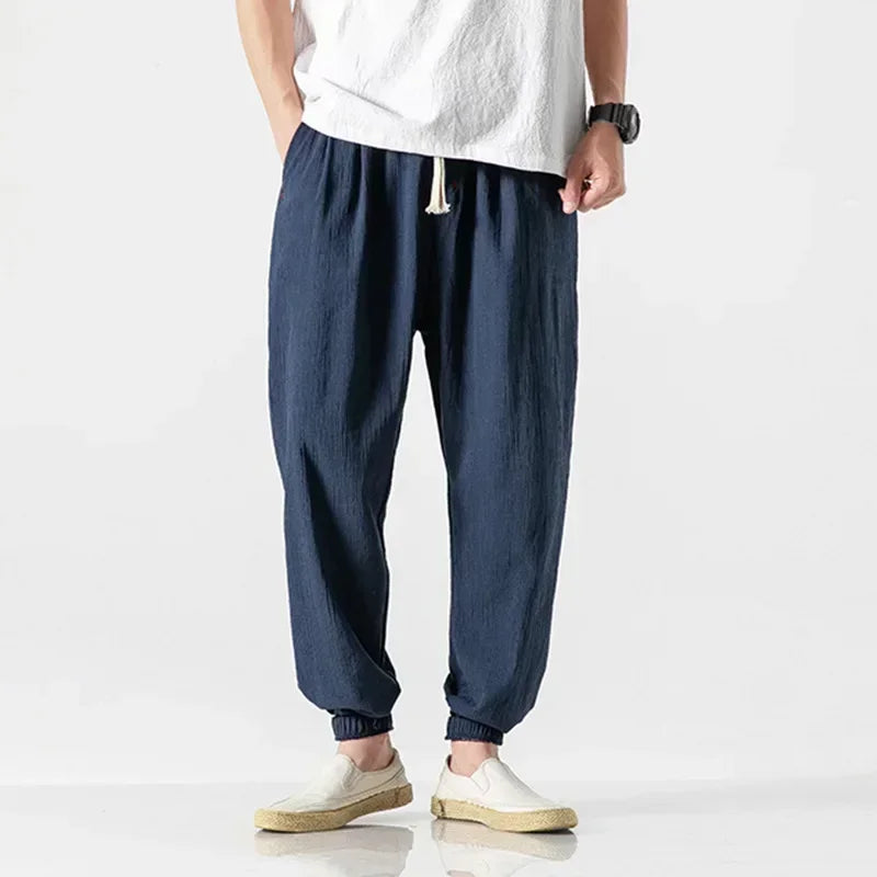 Apollo Tailored Linen Jogger