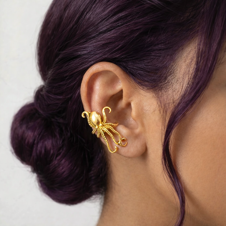 Ocean Muse Ear Cuff