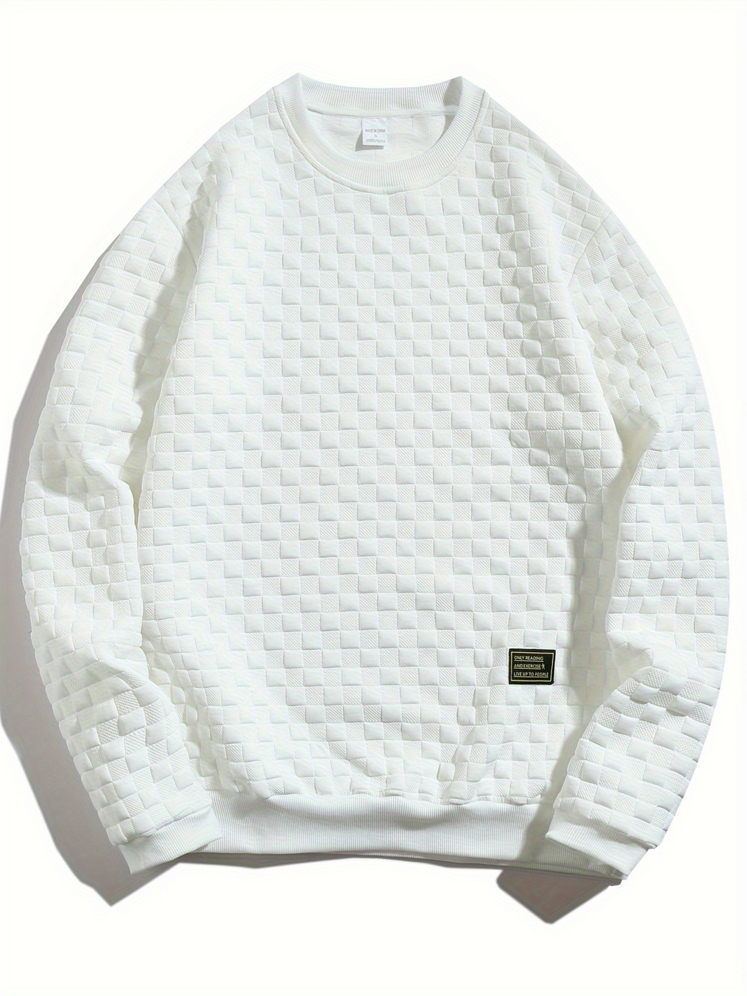 Vantage Checkered Crewneck