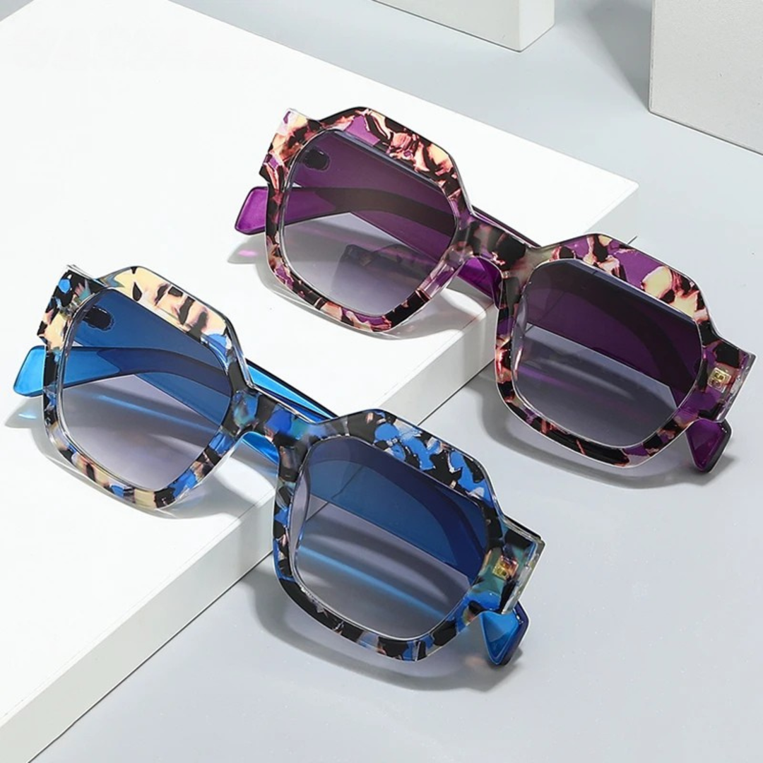 Azure Camo Sunglasses