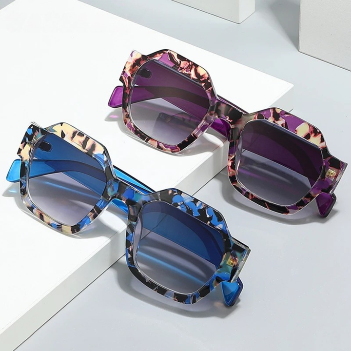 Azure Camo Sunglasses