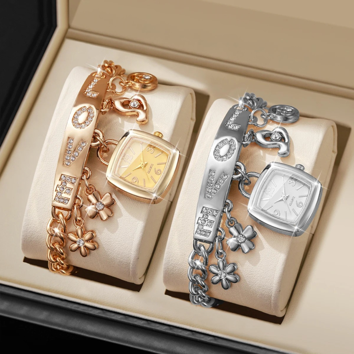 Love Charm Bracelet Watch