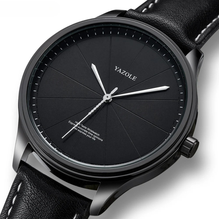 Onyx Minimalist Watch