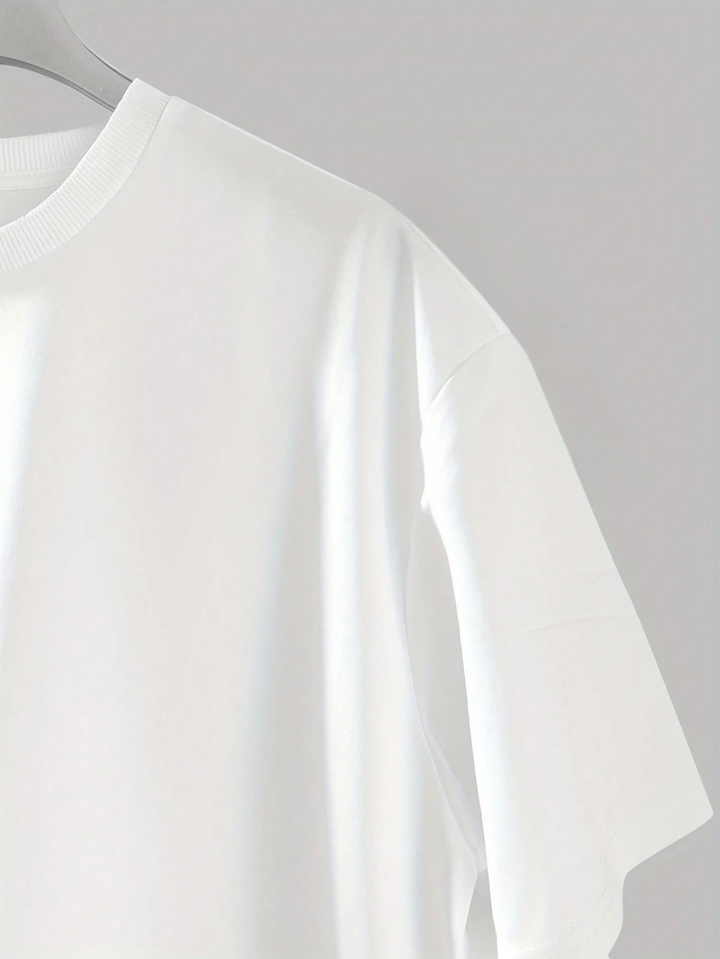Never Give Up Oversized Tee