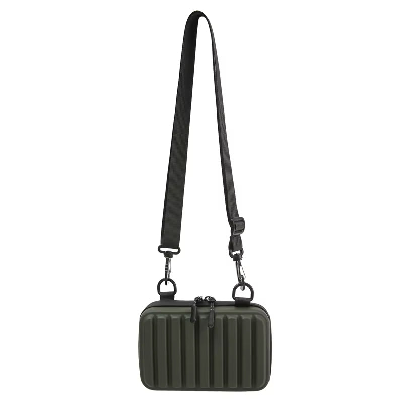 Ribbed Shell Crossbody Bag