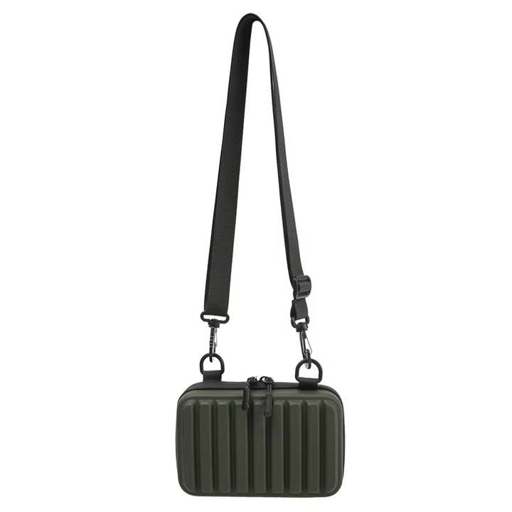 Ribbed Shell Crossbody Bag