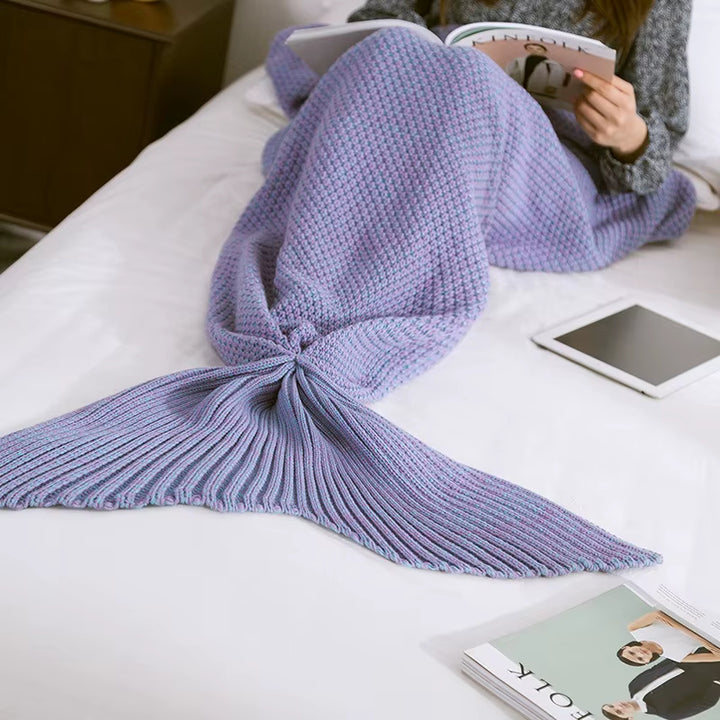 Mermaid Knit Blanket