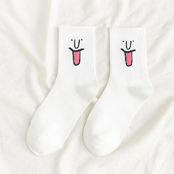 Emoticon Expressions Sock Set