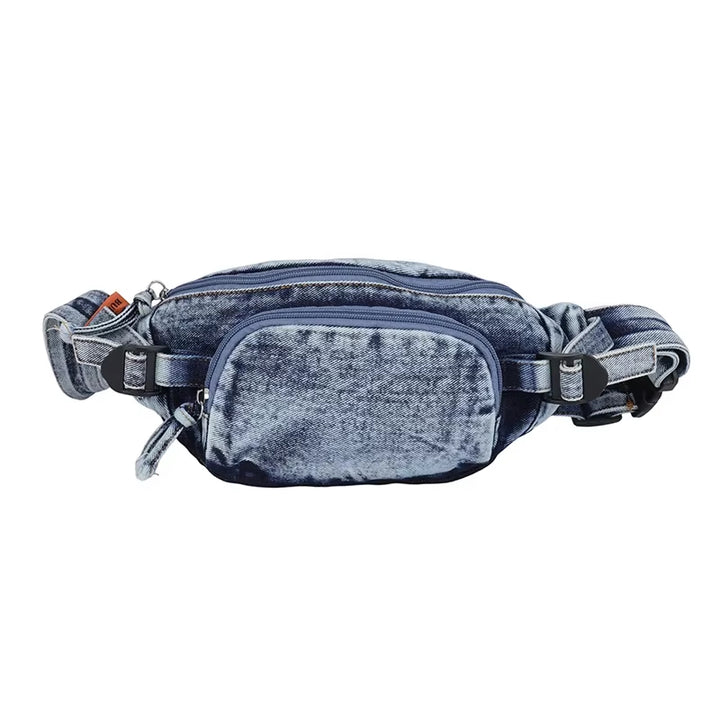 Avalon Washed Denim Sling Bag