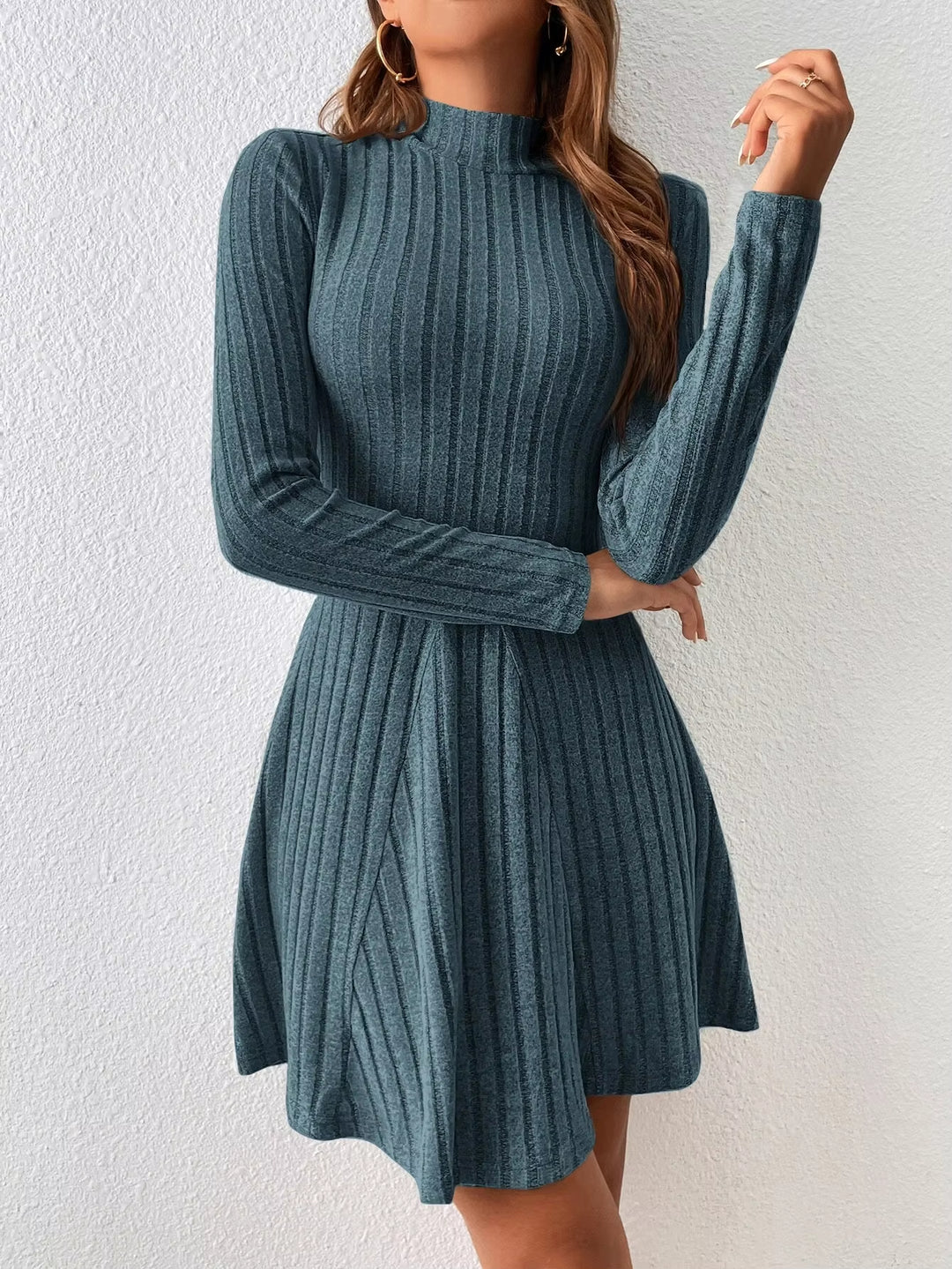 Velora Turtleneck Dress
