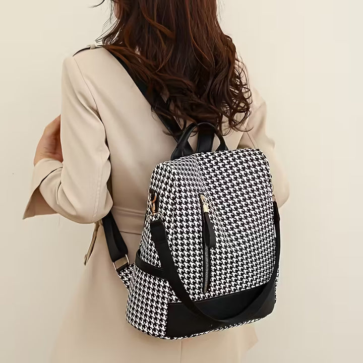 Icon Houndstooth Backpack