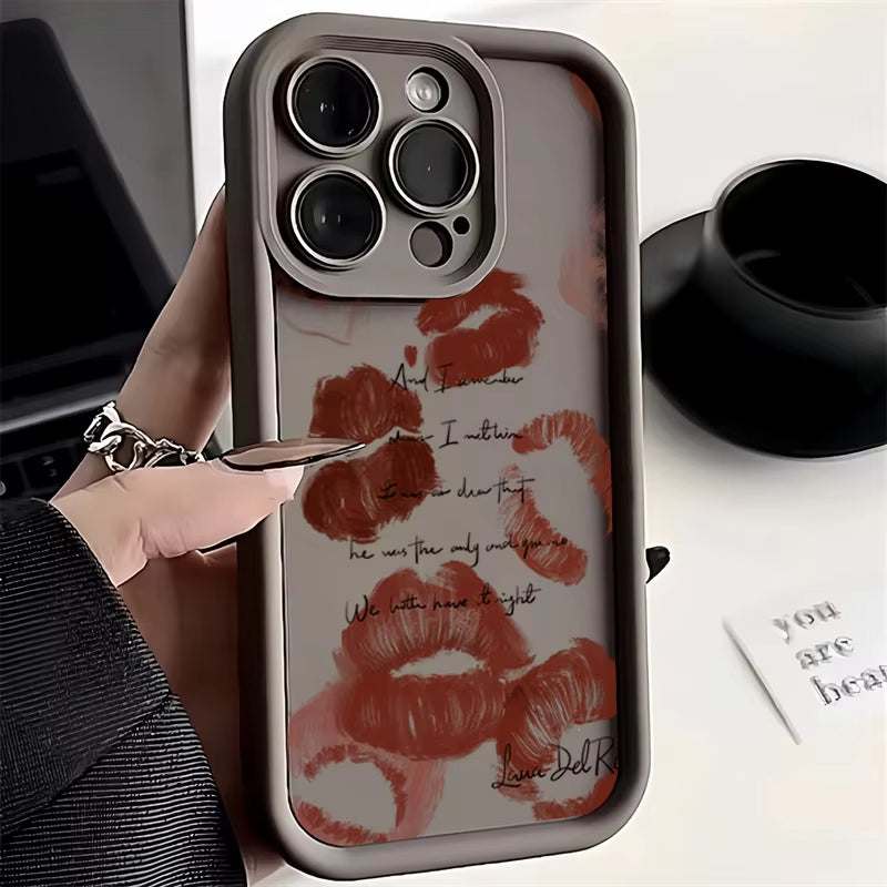 Kiss & Tell iPhone Case