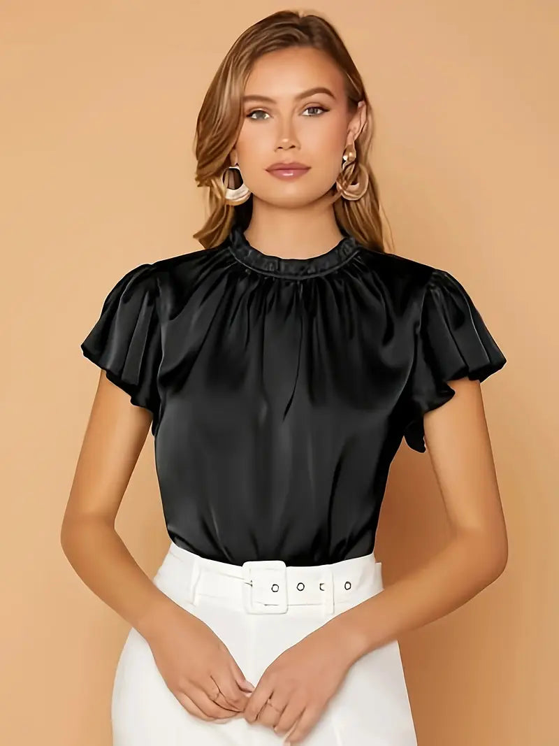Anastasia High Neck Blouse