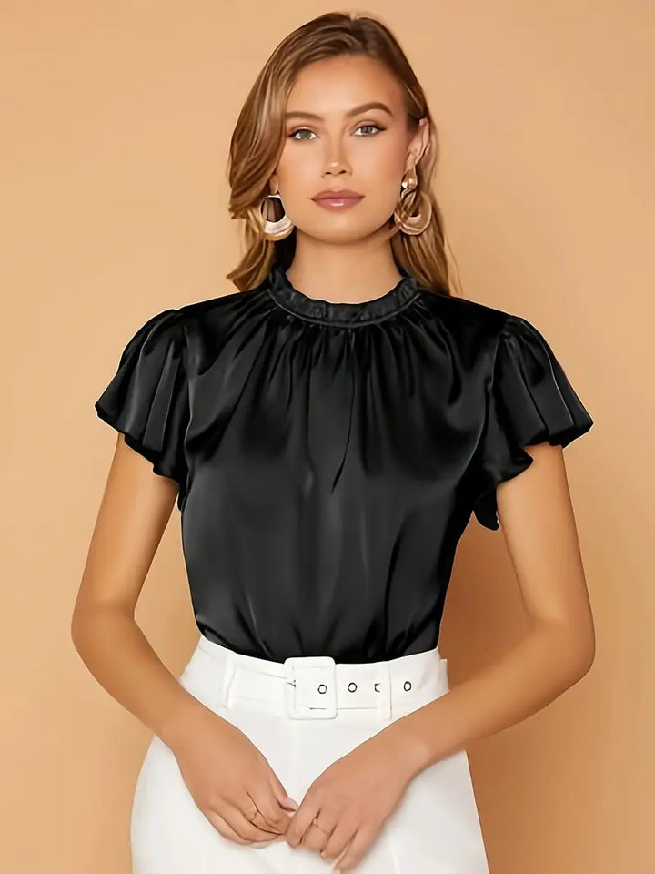 Anastasia High Neck Blouse