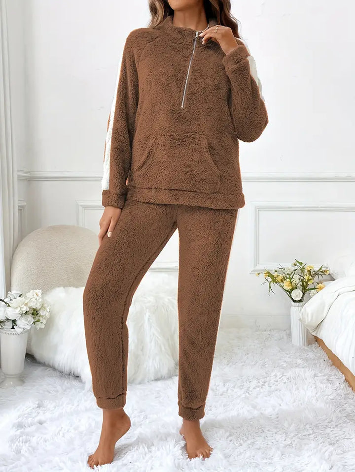 Teddy Fleece Pajama Set