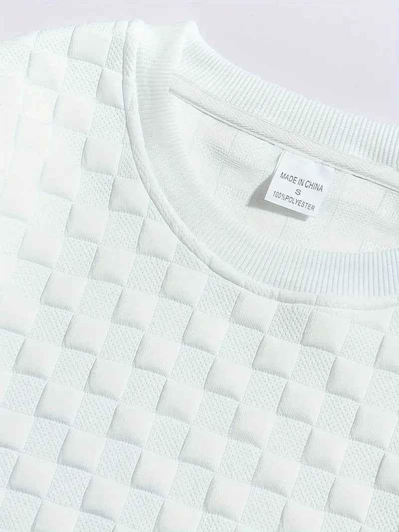 Vantage Checkered Crewneck