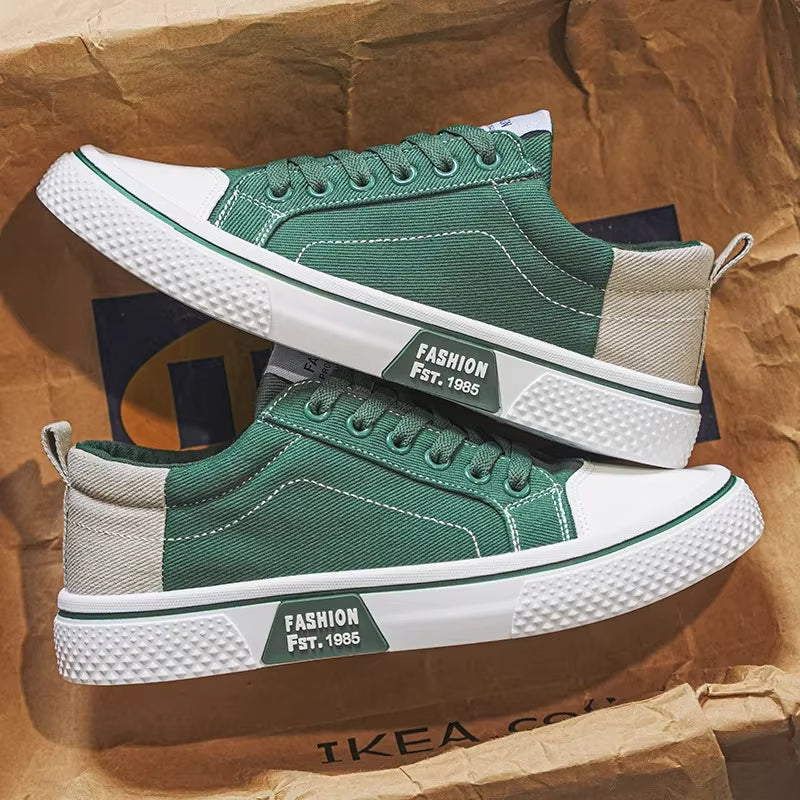 District Low-Top Canvas Sneaker