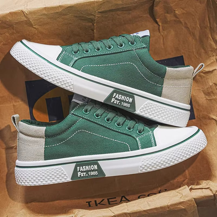 District Low-Top Canvas Sneaker