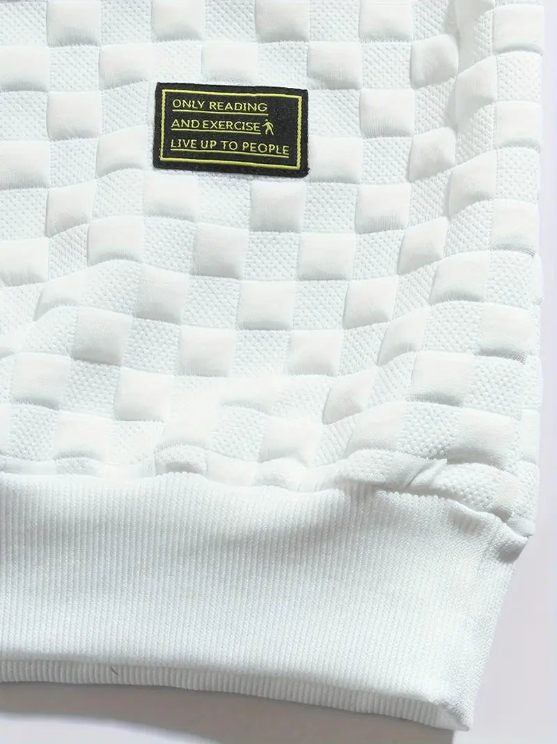 Vantage Checkered Crewneck