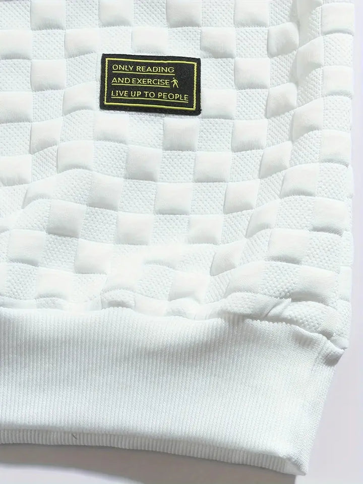Vantage Checkered Crewneck