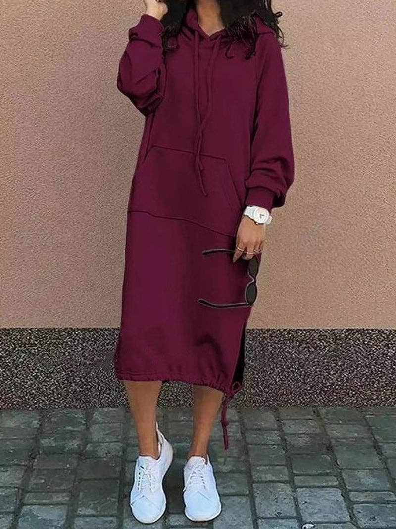 Tahlia Longline Hoodie Dress