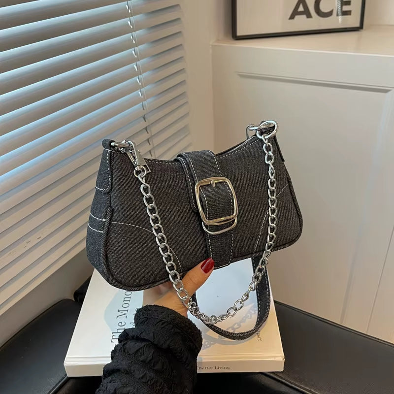 Denim Icon Crossbody Bag