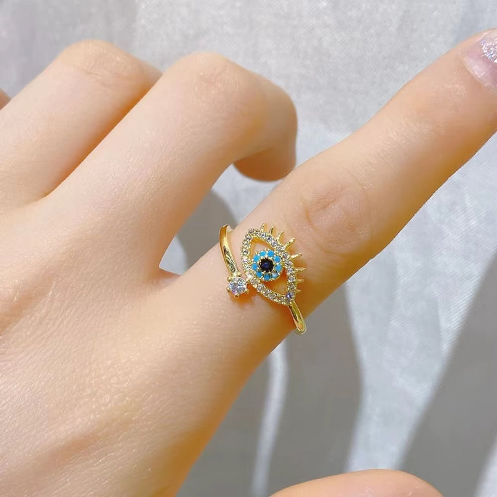 Eternal Gaze Ring & Earring Set
