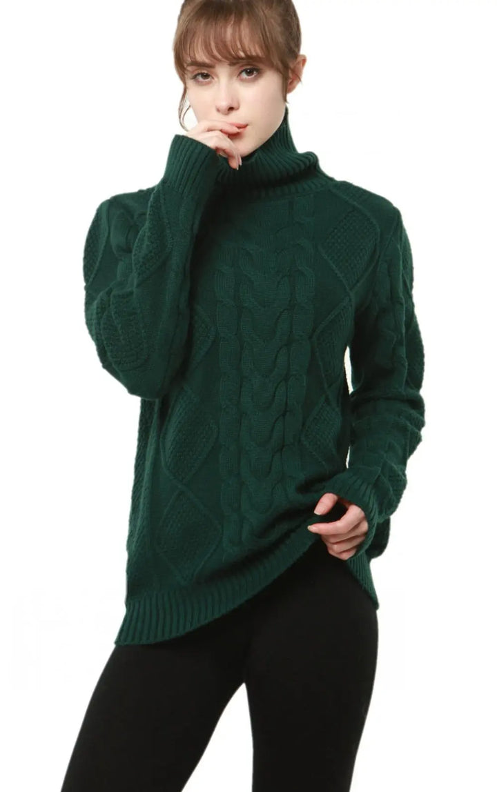 Contrast Theory Merino Wool Sweater