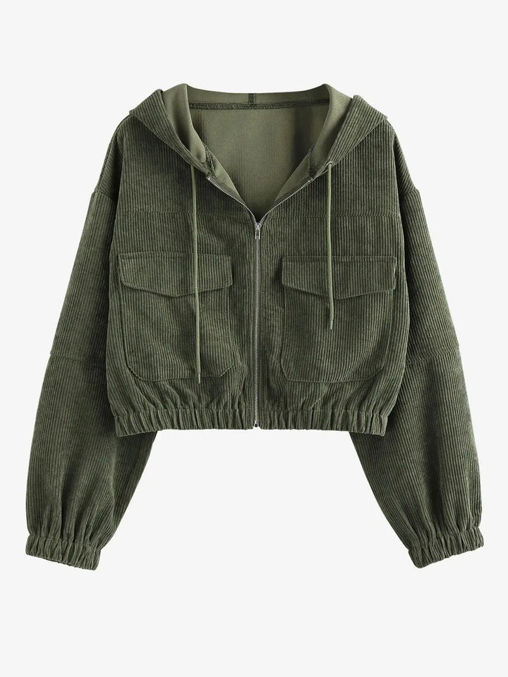 Vesper Cropped Corduroy Jacket