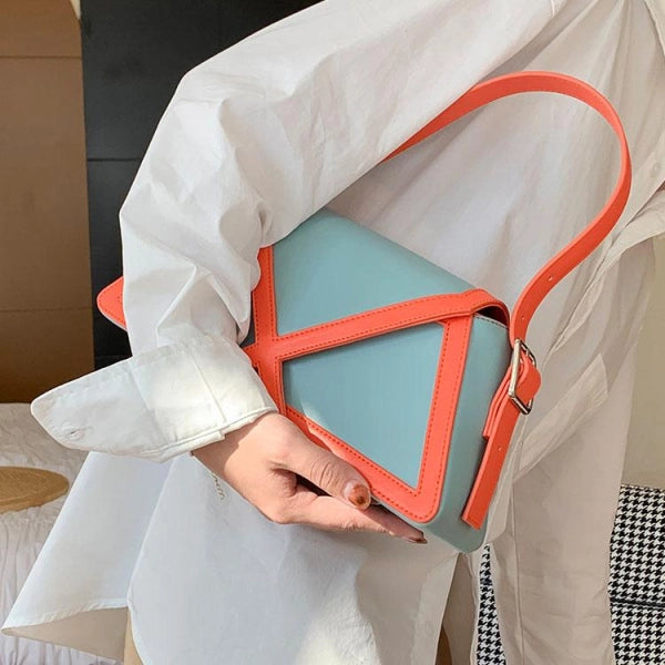 Vera Triangle Flap Shoulder Bag