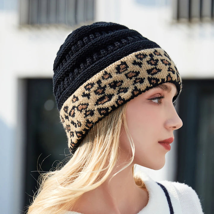 Elara Cuff Knit Beanie