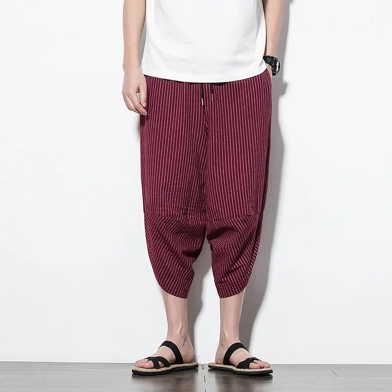 Zen Stripe Harem Pant
