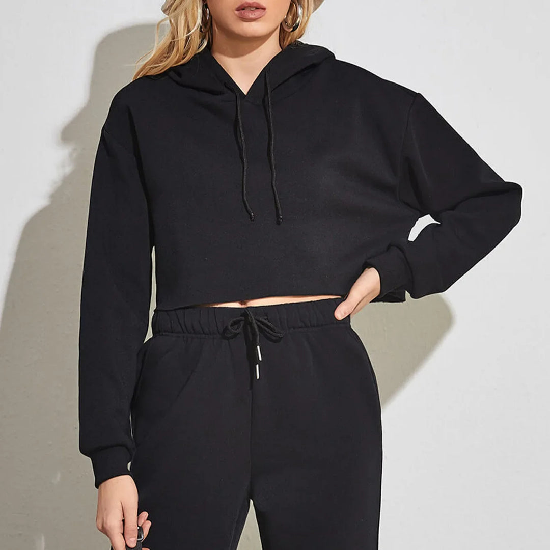Lush Crop Fleece Pullover
