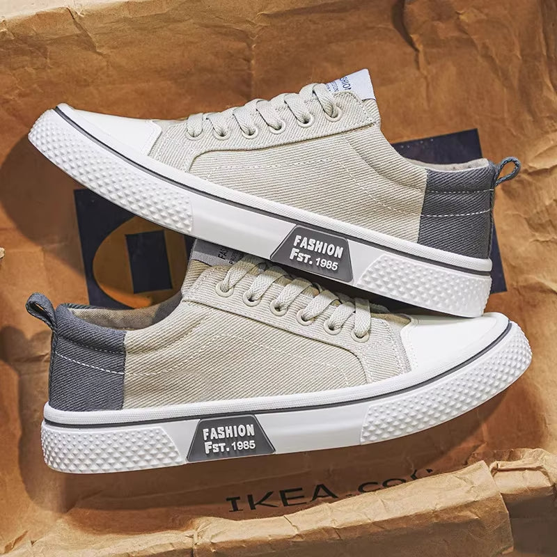 District Low-Top Canvas Sneaker