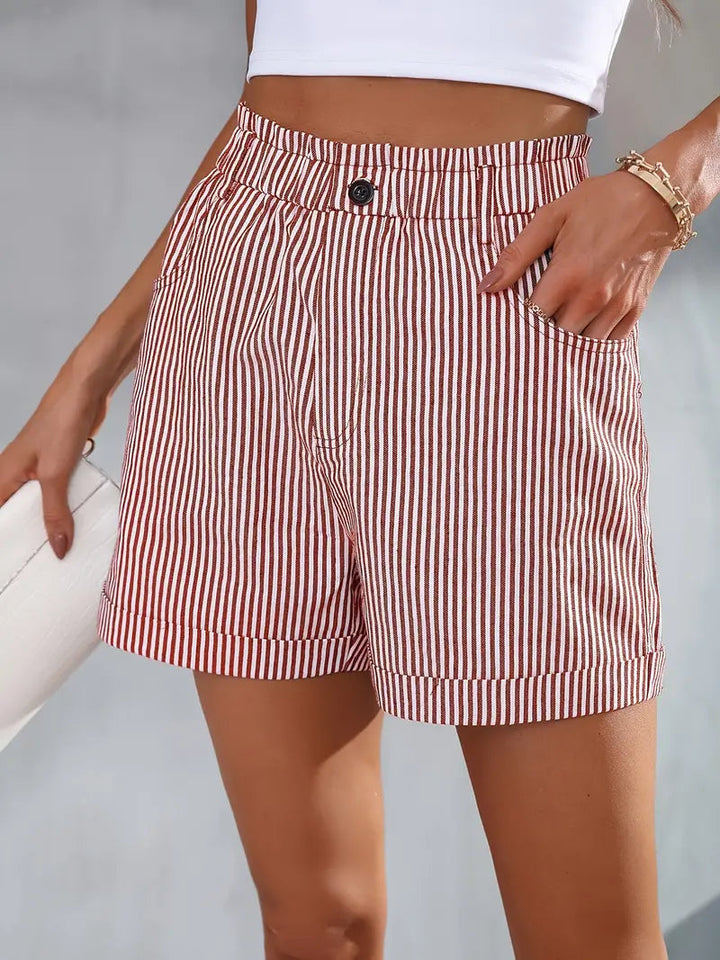 Havana Stripe Lounge Short