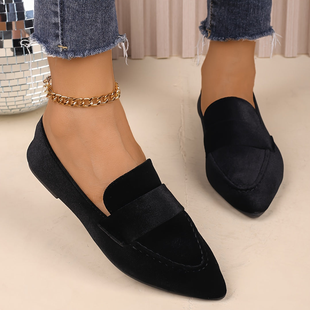 Valentina Velvet Loafer