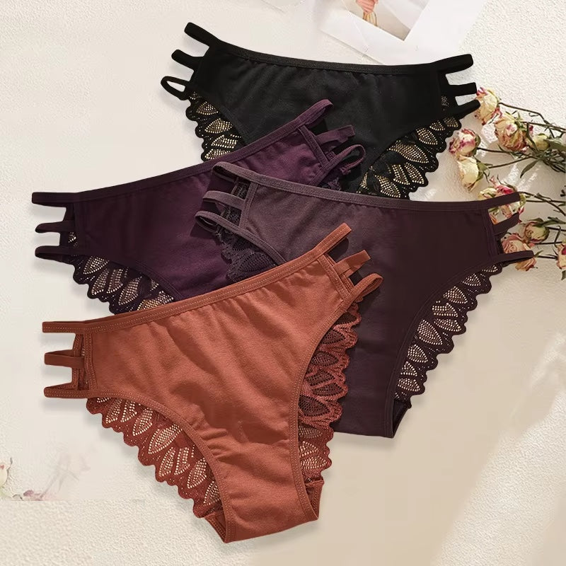 Silk & Lace Panty Set