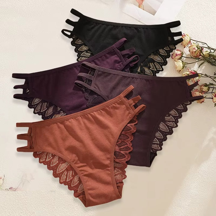 Silk & Lace Panty Set