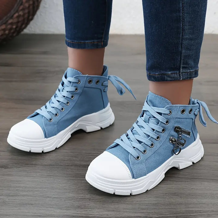 Velavie Denim High-Tops