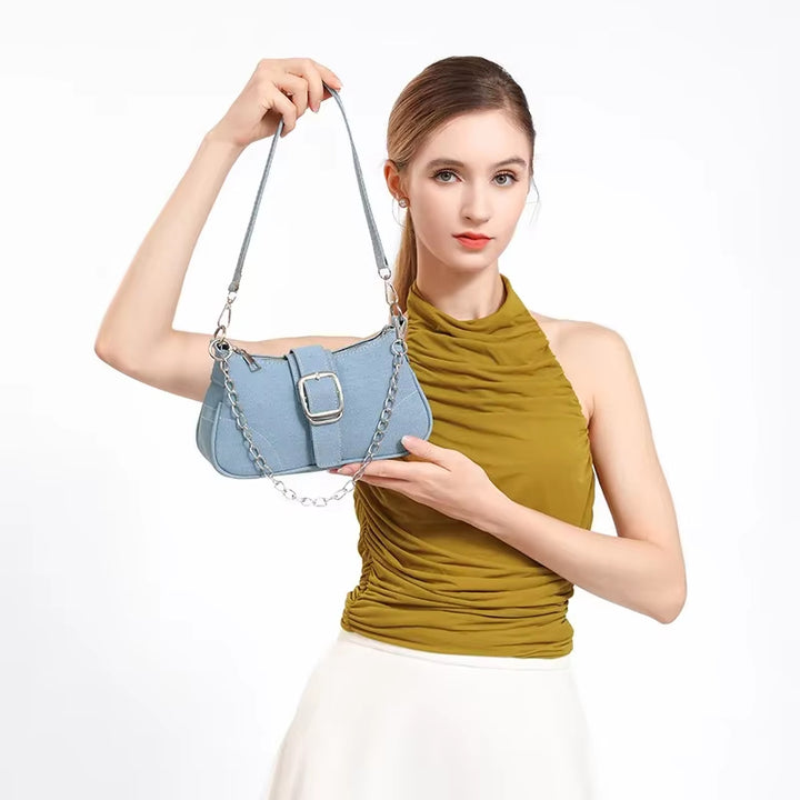 Denim Icon Crossbody Bag