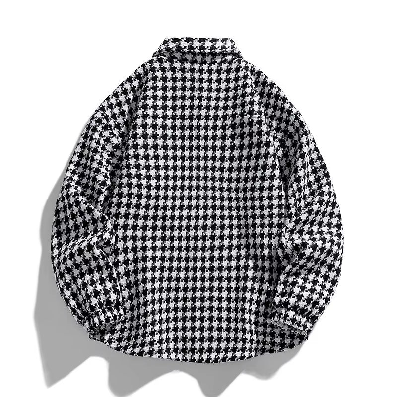 Houndstooth Tweed Jacket