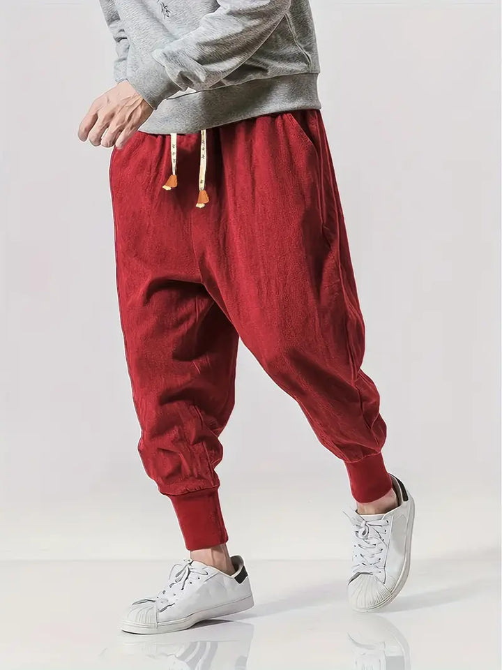 Zen Linen High Rib Jogger