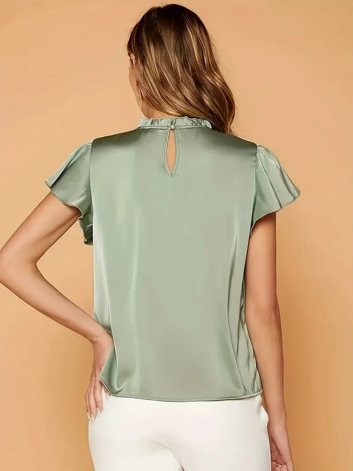 Anastasia High Neck Blouse