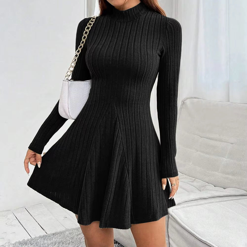 Velora Turtleneck Dress